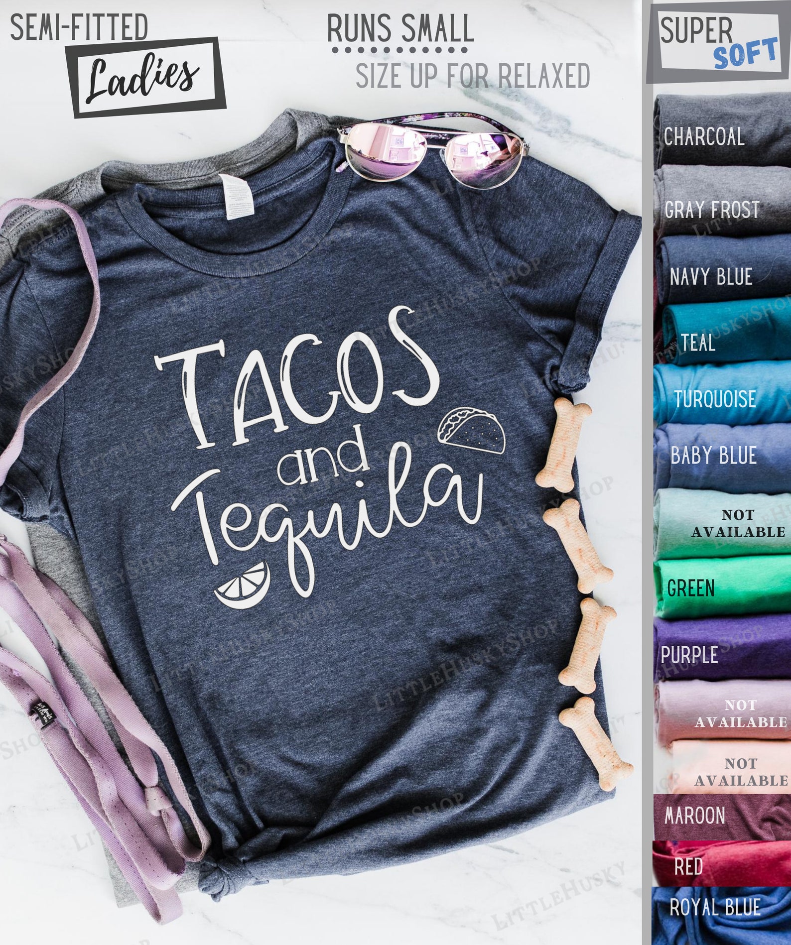 Tacos and Tequila Shirt Tacos and Tequila Tank Taco Tank Etsy