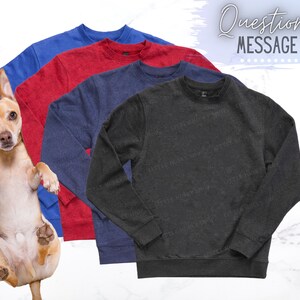 Upgrade Any of my Shirt Designs on to This Soft Sweatshirt Custom Sweatshirt Soft Sweater Shirt no Pockets High Quality L Husky Shop image 9