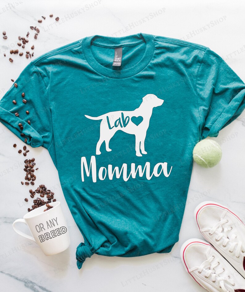 Labrador Momma Shirt Lab Mom Funny Lab Dog T Shirt | Etsy