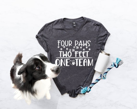Border Collie Love Is A Four-Legged Word T-Shirt Border Collie Love Is A Four-Legged Word T-Shirt