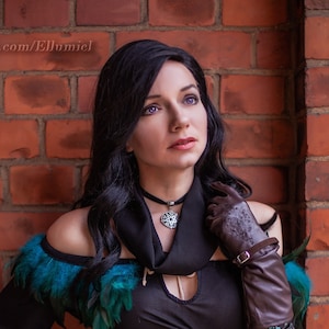 Made to order Cosplay wig Yennefer. Handmade wig
