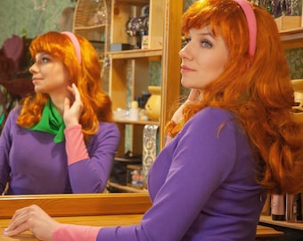 Daphne Blake Handmade Cosplay wig