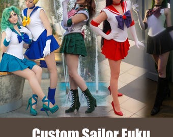Sailor fuku Scout uniforme cosplay costume Sailor soldats