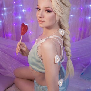Handmade pajamas. Princess Elsa image 10