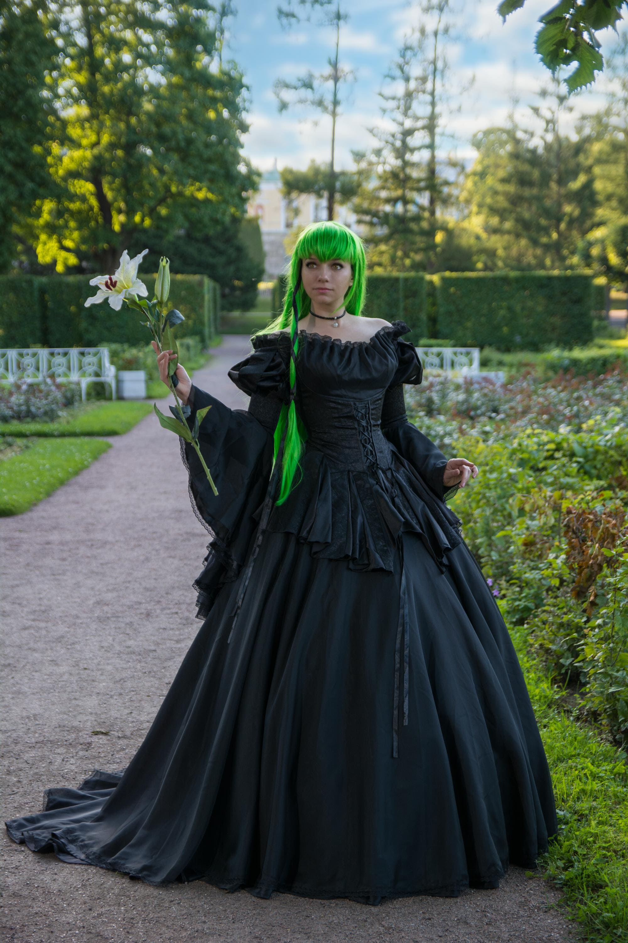 anime cosplay black dress Anime cosplay maid dress – Cutiekill main image 1