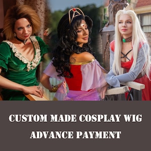 Custom Made Cosplay Perücken Vorkasse