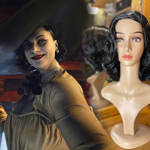 Lady Alcina Dimitrescu. Handmade cosplay wig