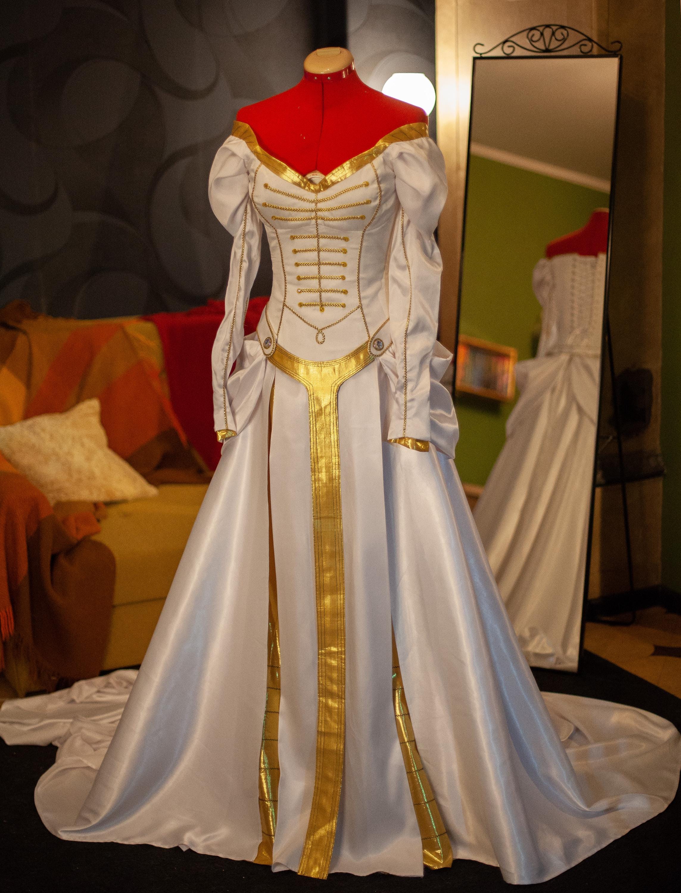 long white dress costume Ghost Dress, Ghost Costume Adult, All White Dress, Lace up Dress, Asymmetrical Dress, Halloween Costume Women, Sexy Halloween Costume