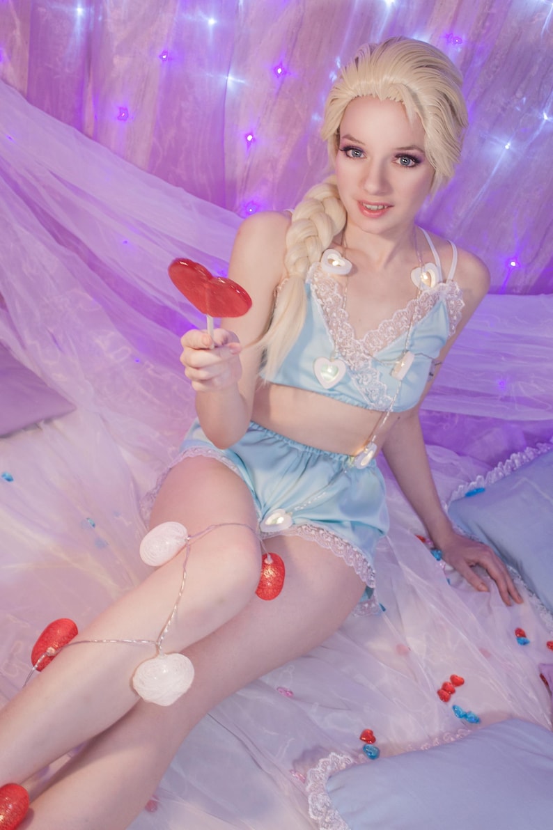 Handmade pajamas. Princess Elsa image 1