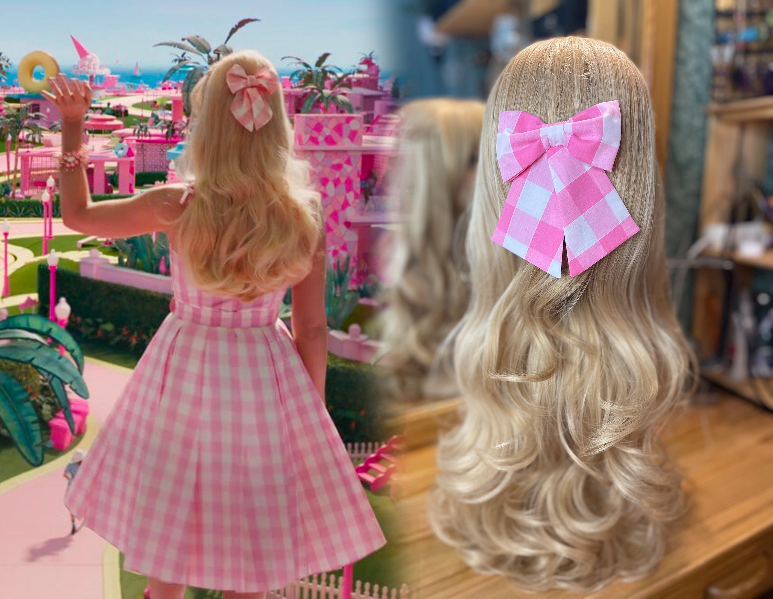 Film Barbie Adulte Robe Rose Femme Cosplay Costume Halloween –