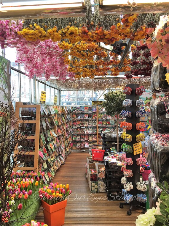 Bijlage gastvrouw George Stevenson 11 x 14 Amsterdam Flower Shop on Acrylic | Etsy