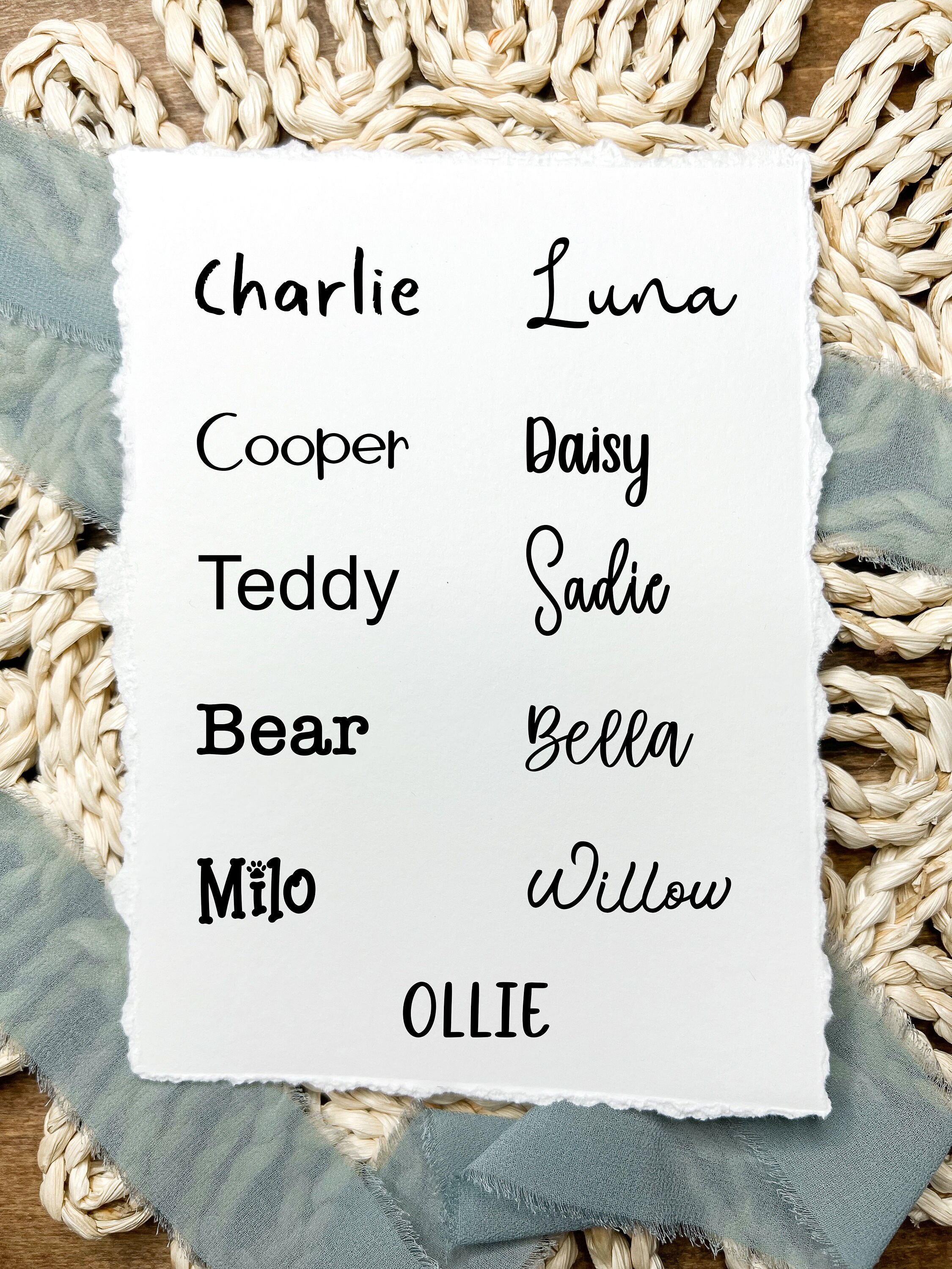 Custom Personalized Pet Paw Print Stamp - Perfect Gift for Dog & Cat Owners