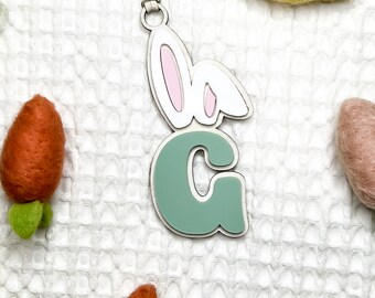 Easter Basket Name Tags / Easter Letter Name Tags / Bunny Ear Letter Tags / Personalized Easter Gifts / Easter Monogram