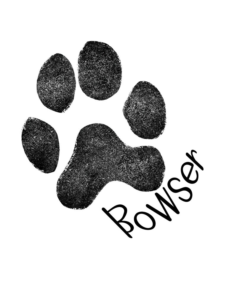Custom Personalized Pet Paw Print Stamp - Perfect Gift for Dog & Cat Owners