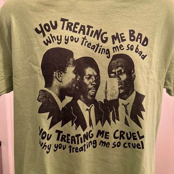 Toots & The Maytals - Treating Me Bad tribute shirt