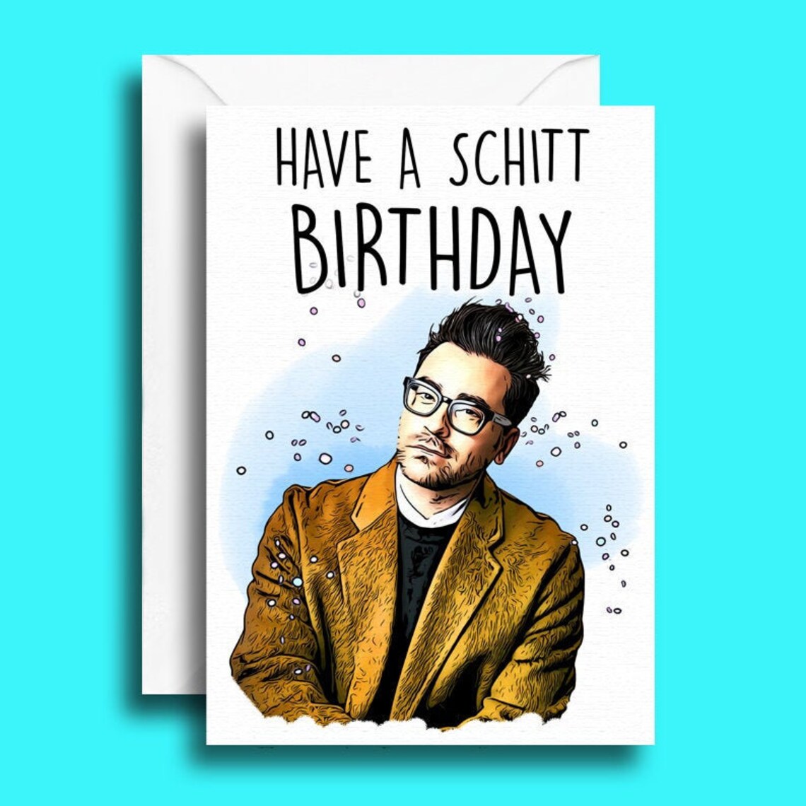 Dan Levy Birthday card Schitt’s Creek Birthday Card | Etsy