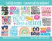 100 Days Of School SVG Bundle, Happy 100 Days SVGs for Students and Teachers, Commercial Use SVG, Cricut, Silhouette 