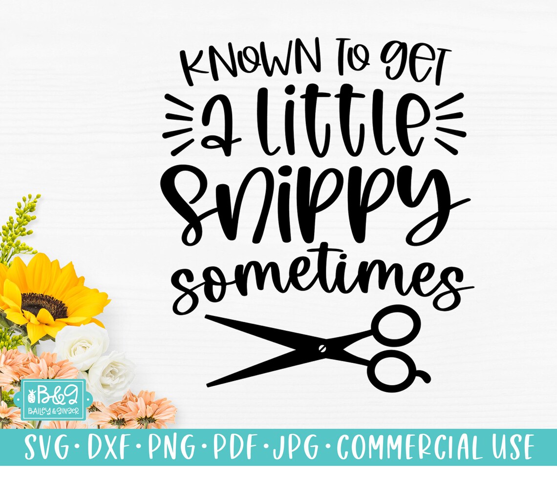 Funny Hairdresser SVG Hair Stylist Quote Known to Get A Etsy