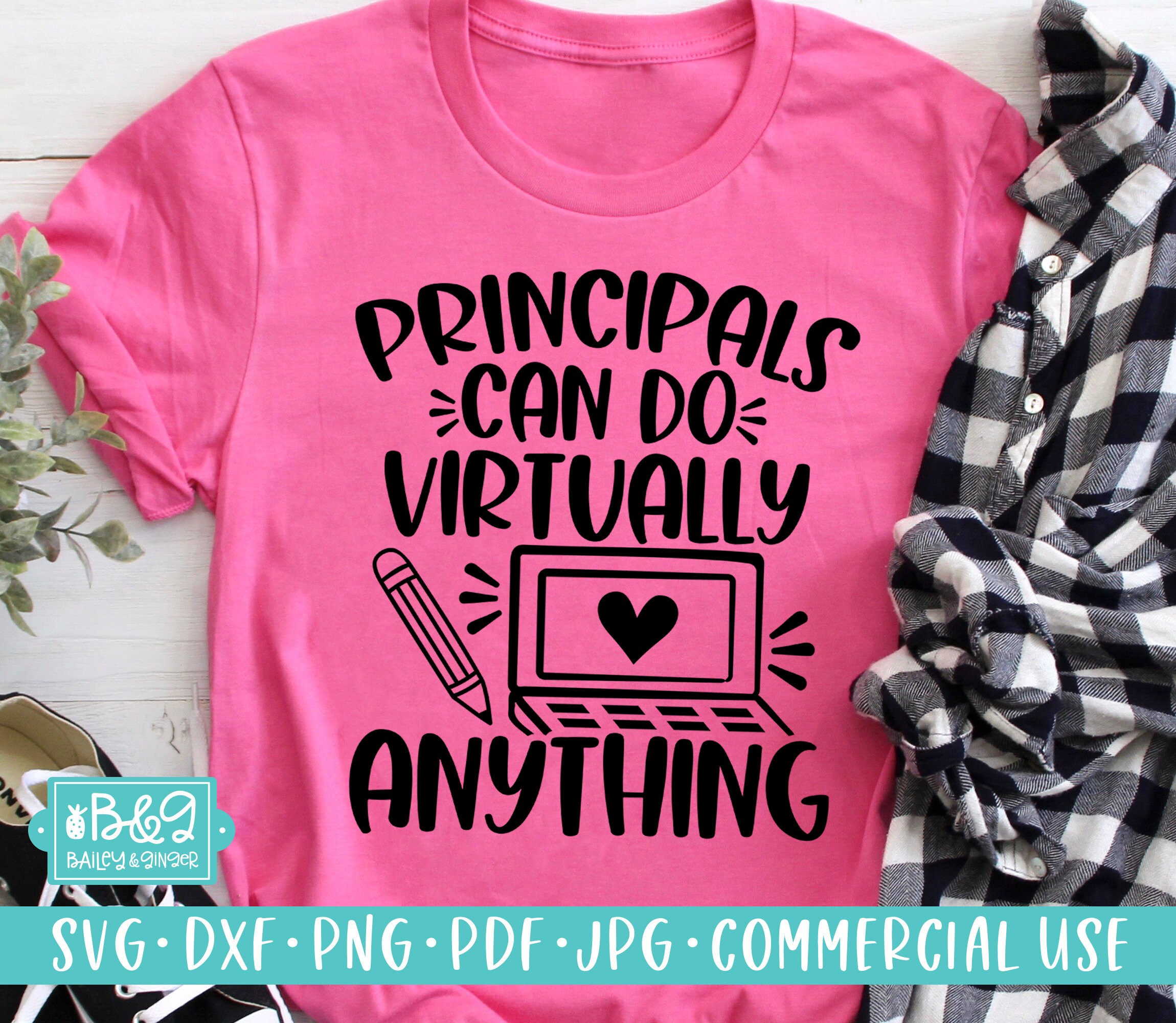Principals Can Do Virtually Anything SVG File, Online School Principal ...