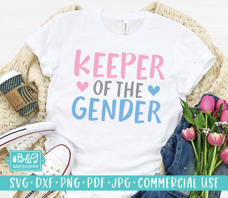 Download Keeper of the Gender Gender Reveal SVG Cutting File Baby ...