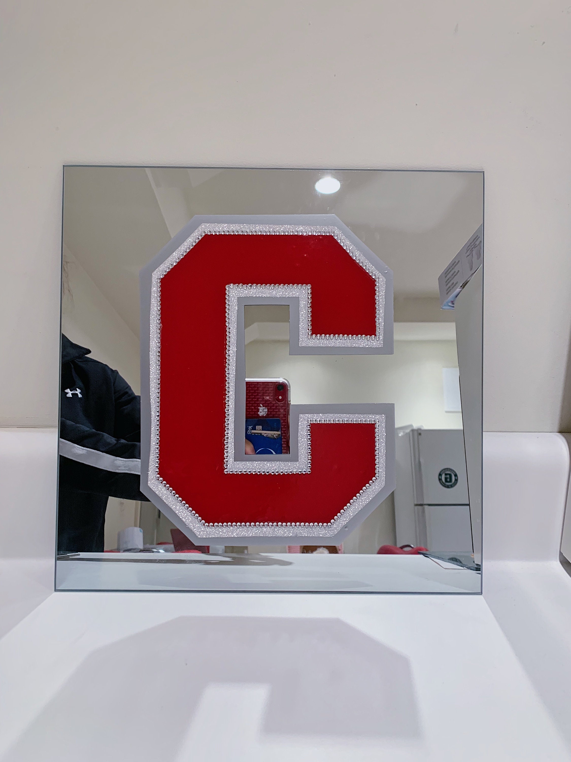 Custom Logo Mirror Etsy