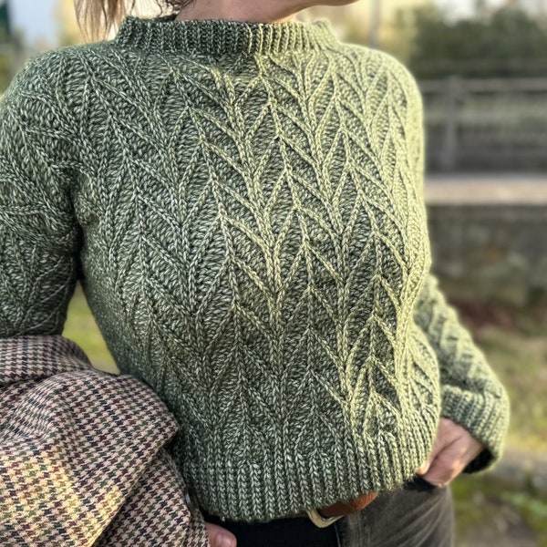 Pull Blé au crochet, patron pull au crochet, pull au crochet, crochet hygge, patrons au crochet