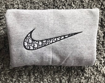 dior nike crewneck