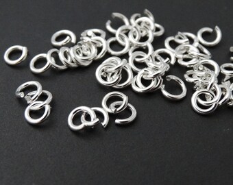 20 Piece 925 Sterling Silver 5mm Open Jump Ring