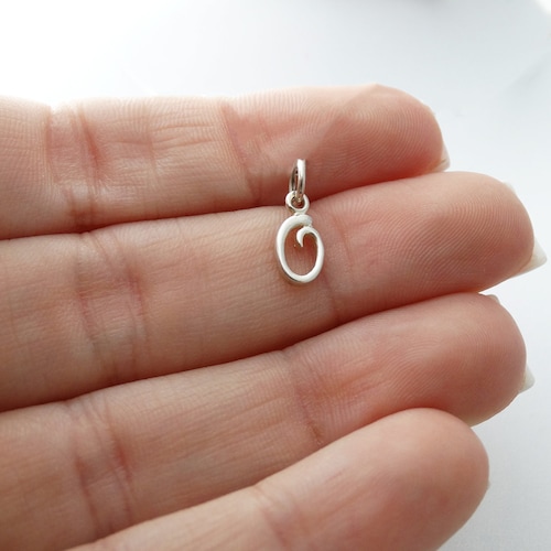 925 Sterling Silver Initial Letter B Charm Pendant – 1 Inch Silver Letter Charm For Necklace, Bracelet, Personalized Jewelry Gift - View #5