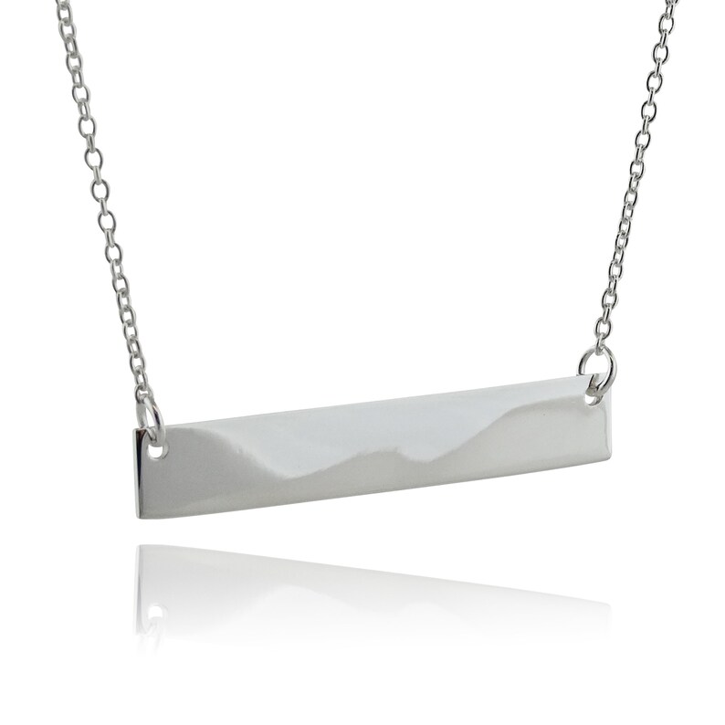 Sterling Silver Horizontal Bar Stamping or Engraving Blank Etsy