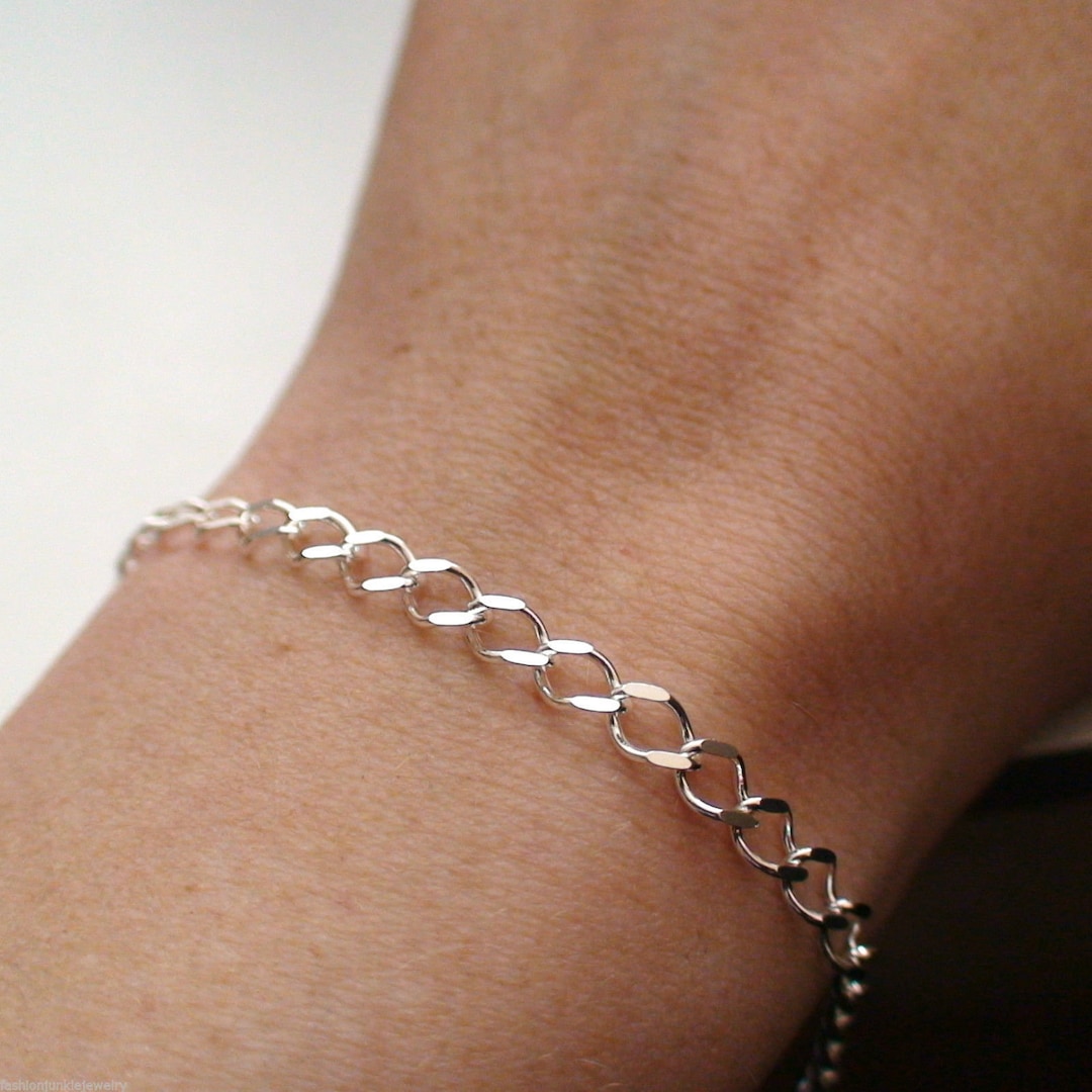 Rombo Plain Bracelet Silver