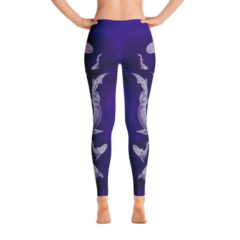 Leggings Fish Leggings Fish Costume Halloween Costume Women/'s Leggings Fish Legging FlyDesignStore