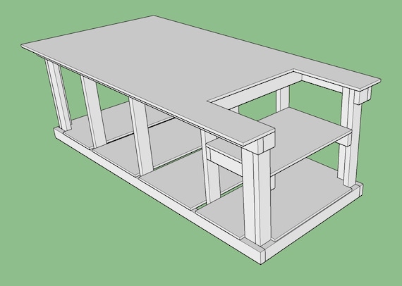 Jewelers Bench Sketchup plans