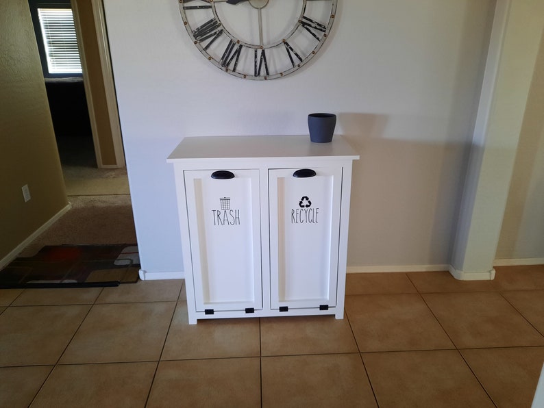 Tiltout Garbage and Recycling Plans and Stepbystep Etsy