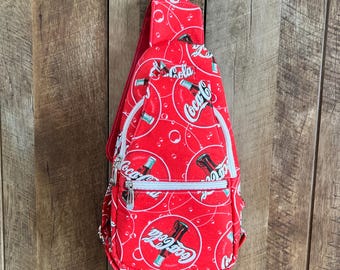 Handmade Classic Soda Sling Bag: Retro Sling Crossbody
