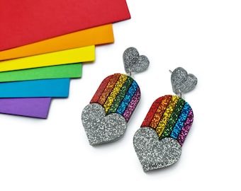 Orecchini Saliscendi Cuore S'Agapõ Aurora SAR53