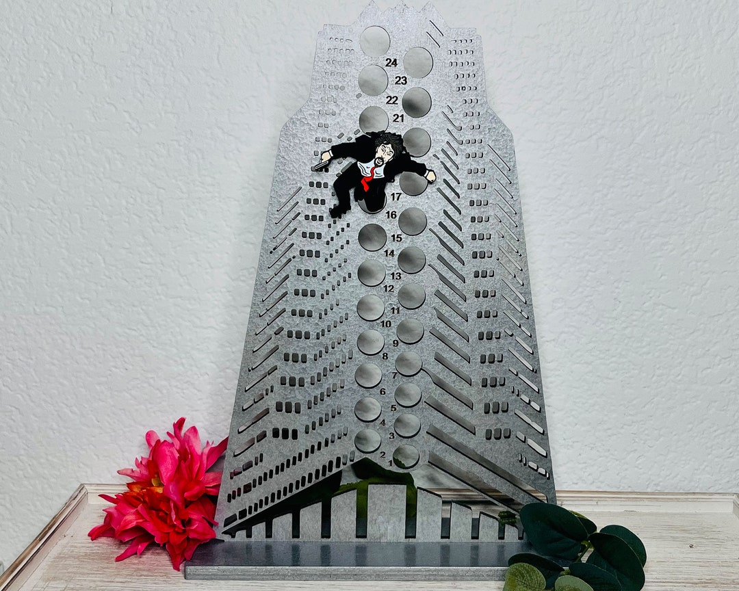 Nakatomi Tower Christmas Advent Calendar Hans Gruber Falling Die Hard Nakatomi Tower Christmas Advent Calendar Hans Gruber Falling Die Hard
