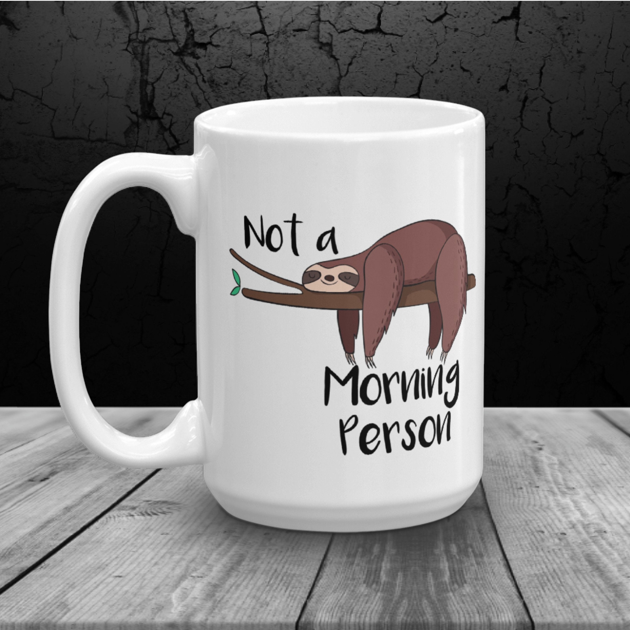 My Spirit Animal is a Sloth Humour Funny Mug Gift 