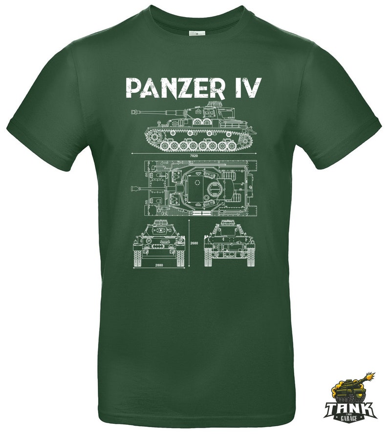 Panzerkampfwagen Tiger II WW2 Panzer T-Shirt - Perfektes Geschenk für