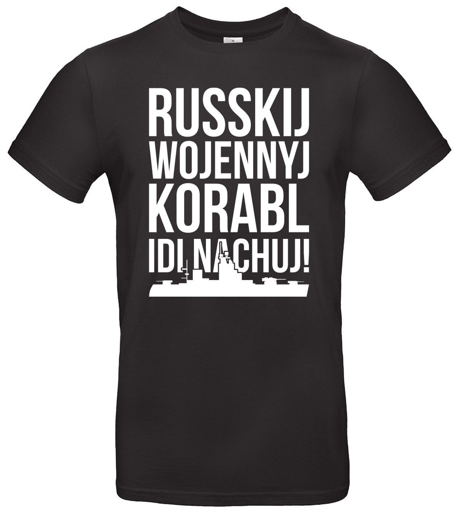 Ruski Wojennyj Korabl IDI Nachuj Русский военный корабль иди - Etsy