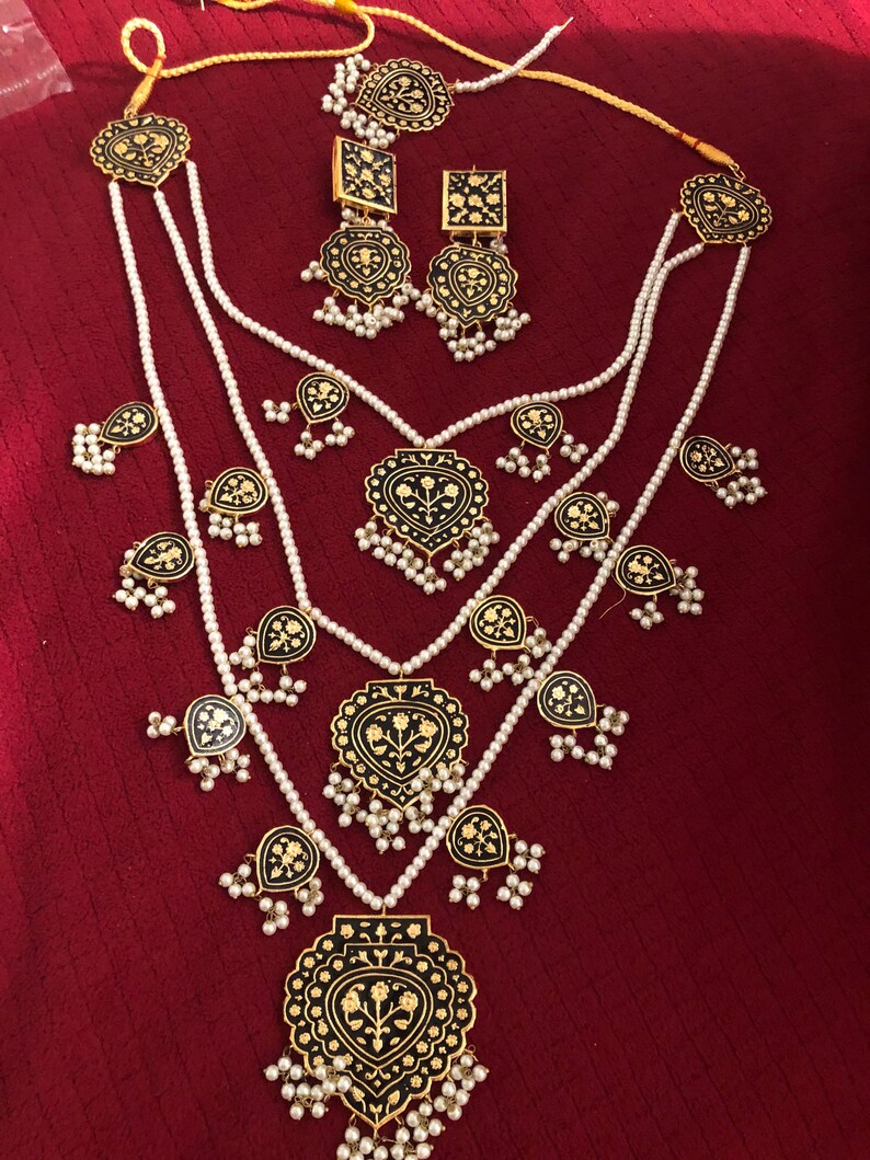 Kundan Jewelry Indian Jewelry Pakistani Jewelry Indian Etsy