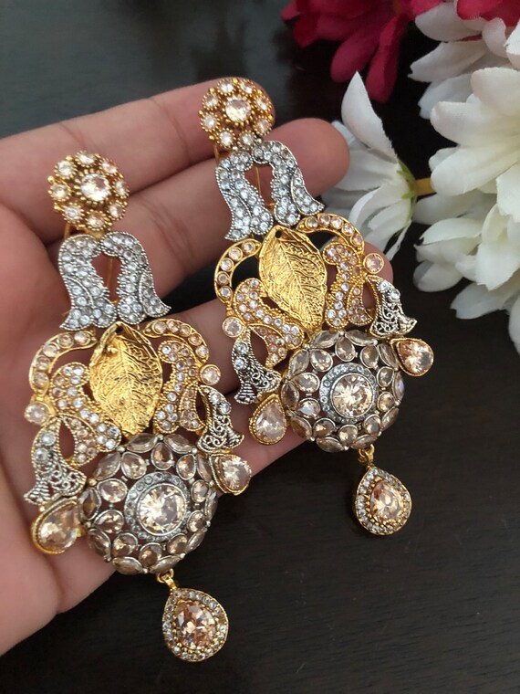 Pakistani earrings design sale