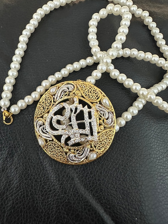 Calligraphy Pendant, Allah Pendant, Kaligraphi Locket, Allah
