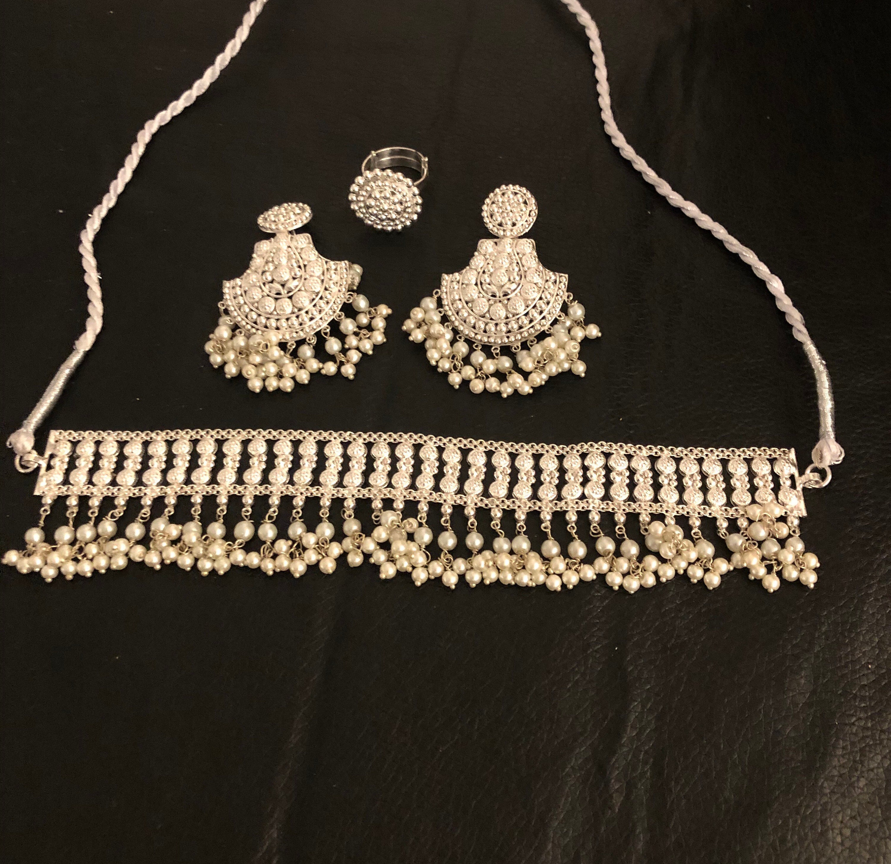 Pure Silver Jewelry, 92.5 Silver Jewelry, Chandi Set, Silver