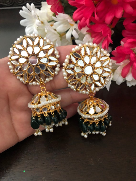Kundan Jewelry indian Jewelry pakistani Jewelry - Etsy