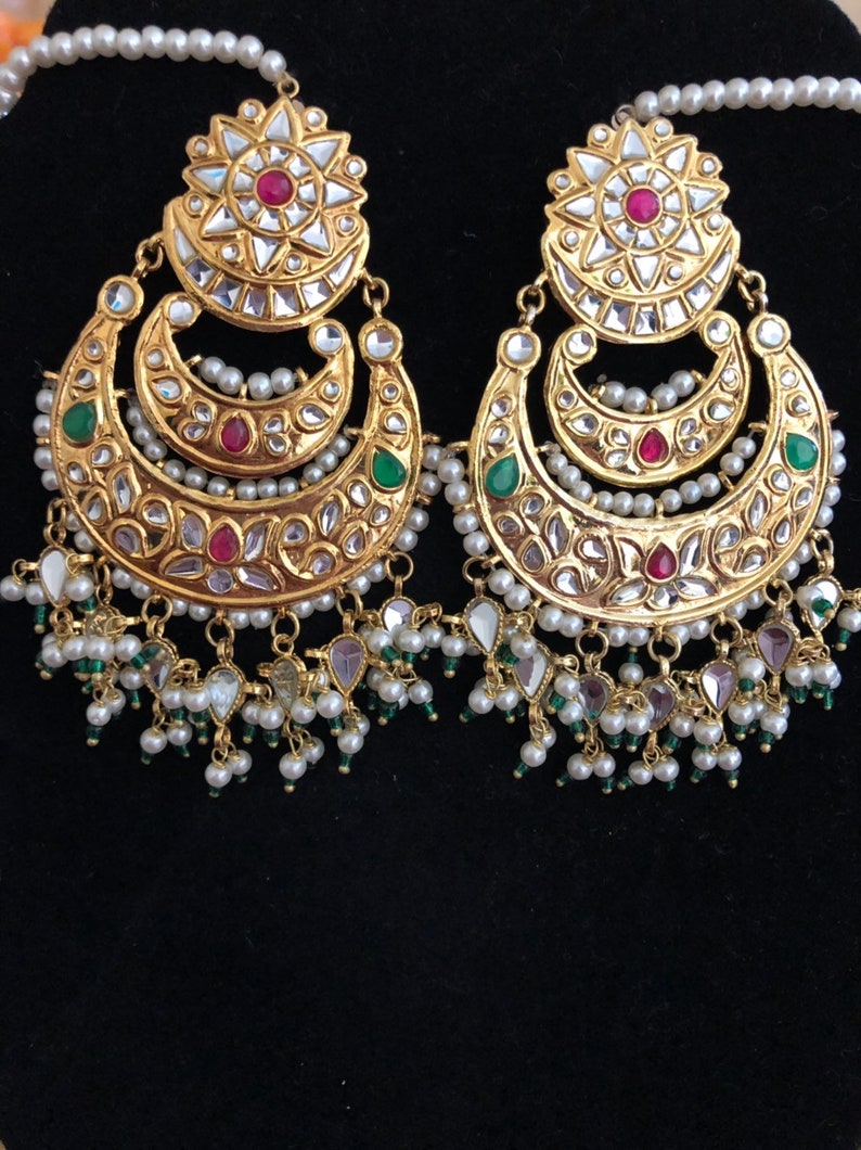 Kundan Jewelry indian Jewelry pakistani Jewelry Lightweight - Etsy