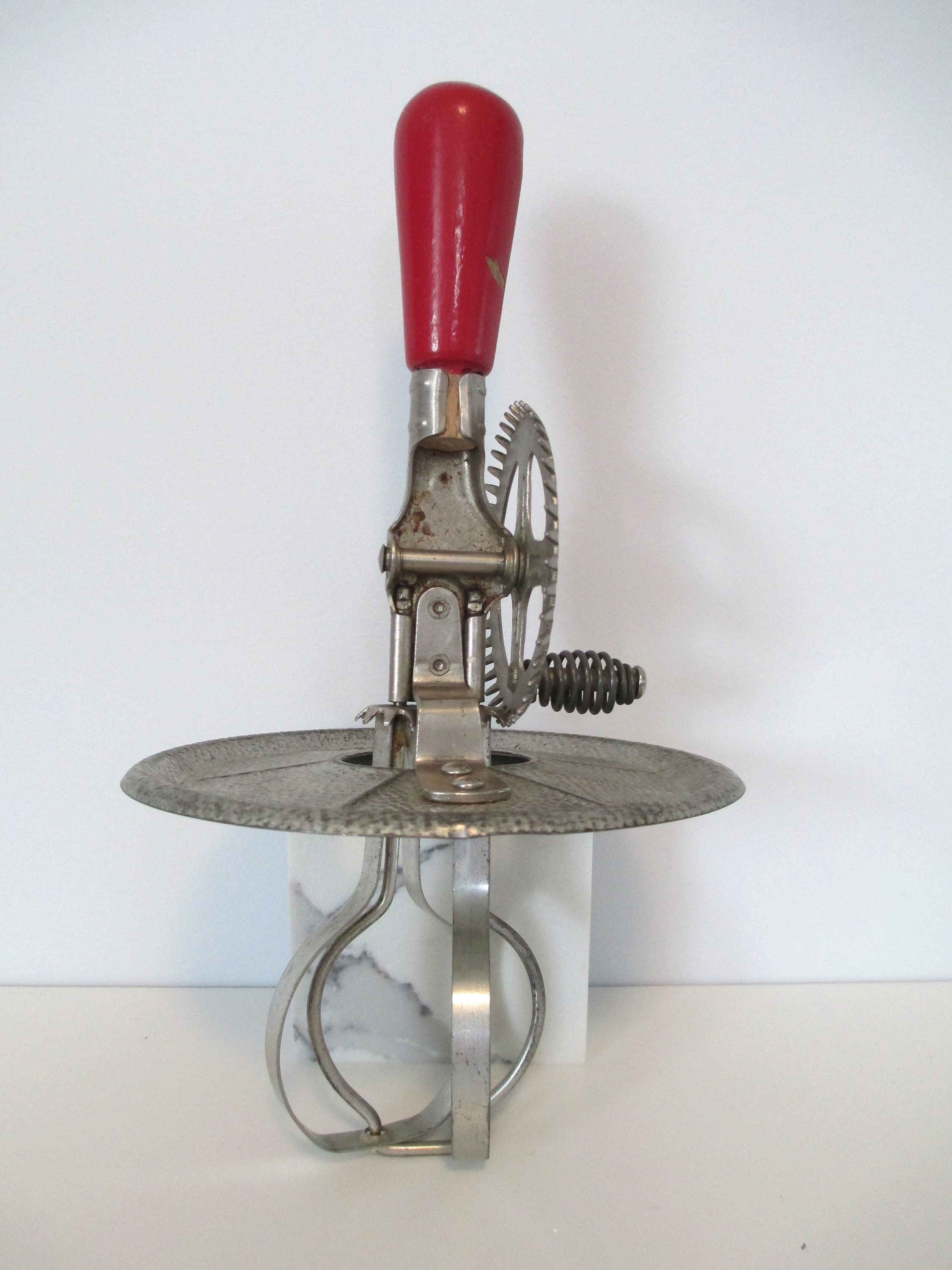 Vintage A&J Manual Mixer patent 1923 egg beater batter hand Etsy