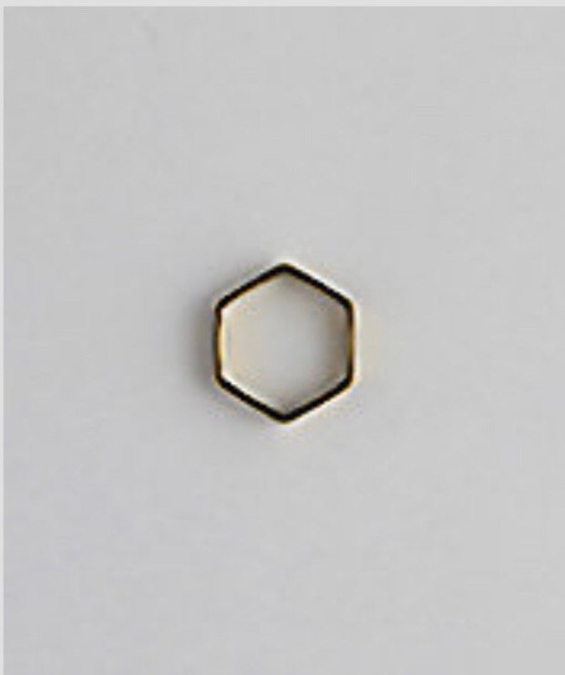 12 PCS Raw Brass Seamless Ring Findings