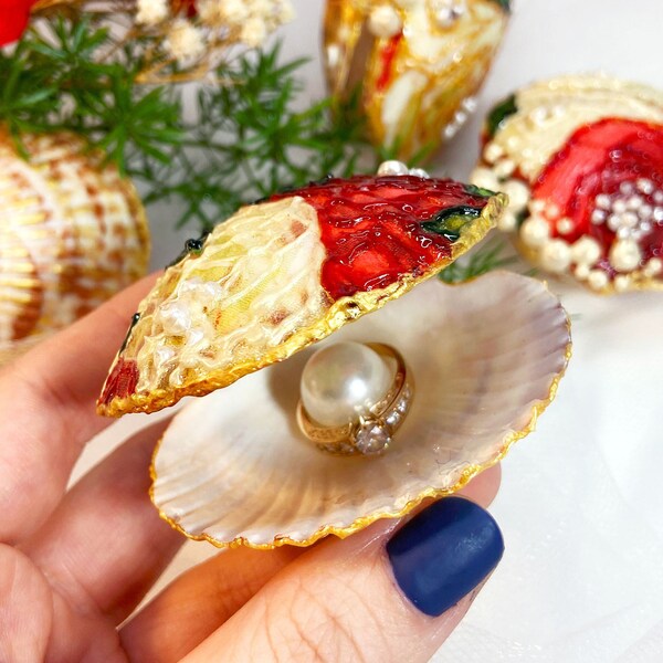 Seashell Ring Box - Etsy