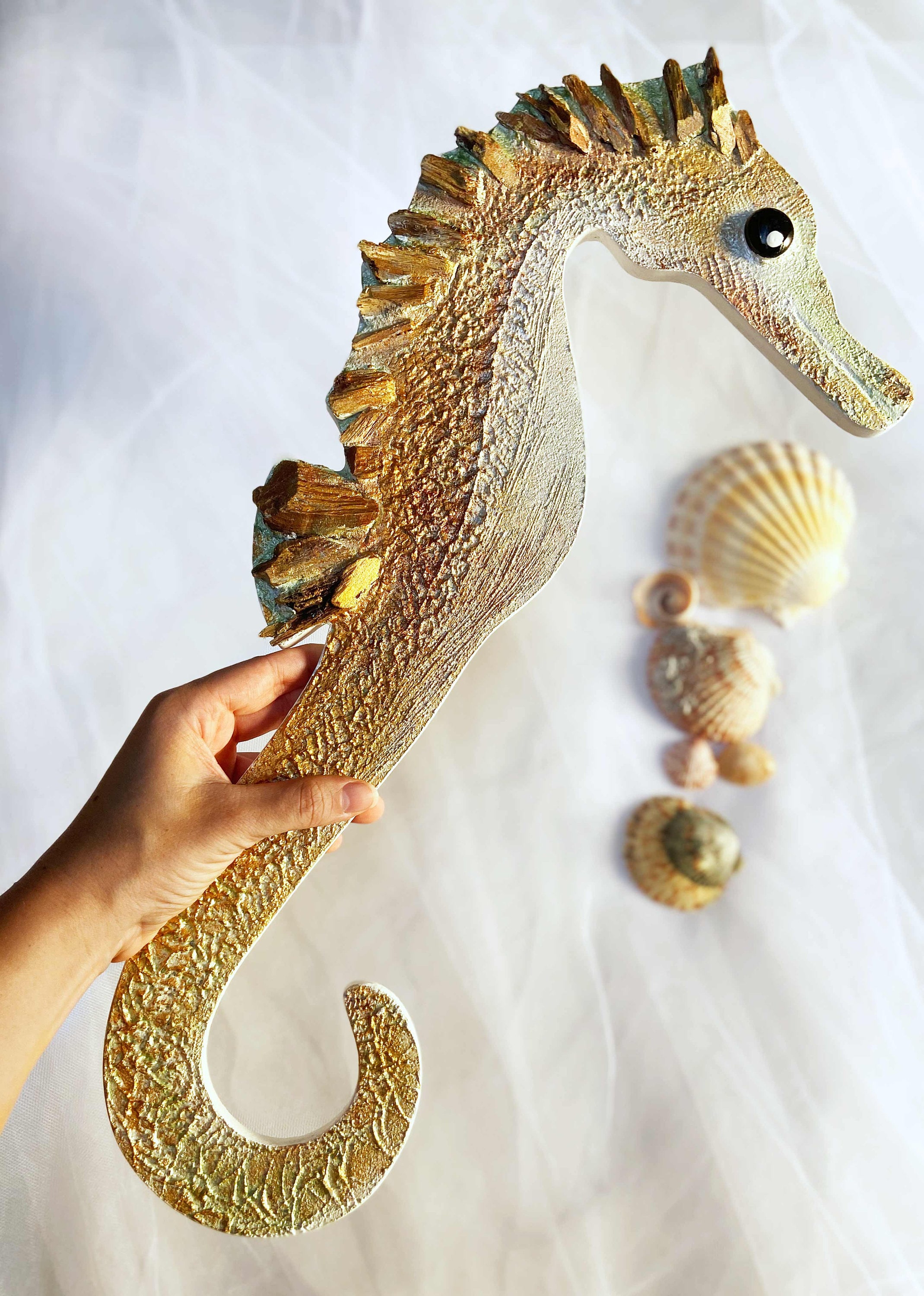 SEAHORSE Wall Hanging Decordestin Beach SEAHORSE Wall Patio Etsy Ireland